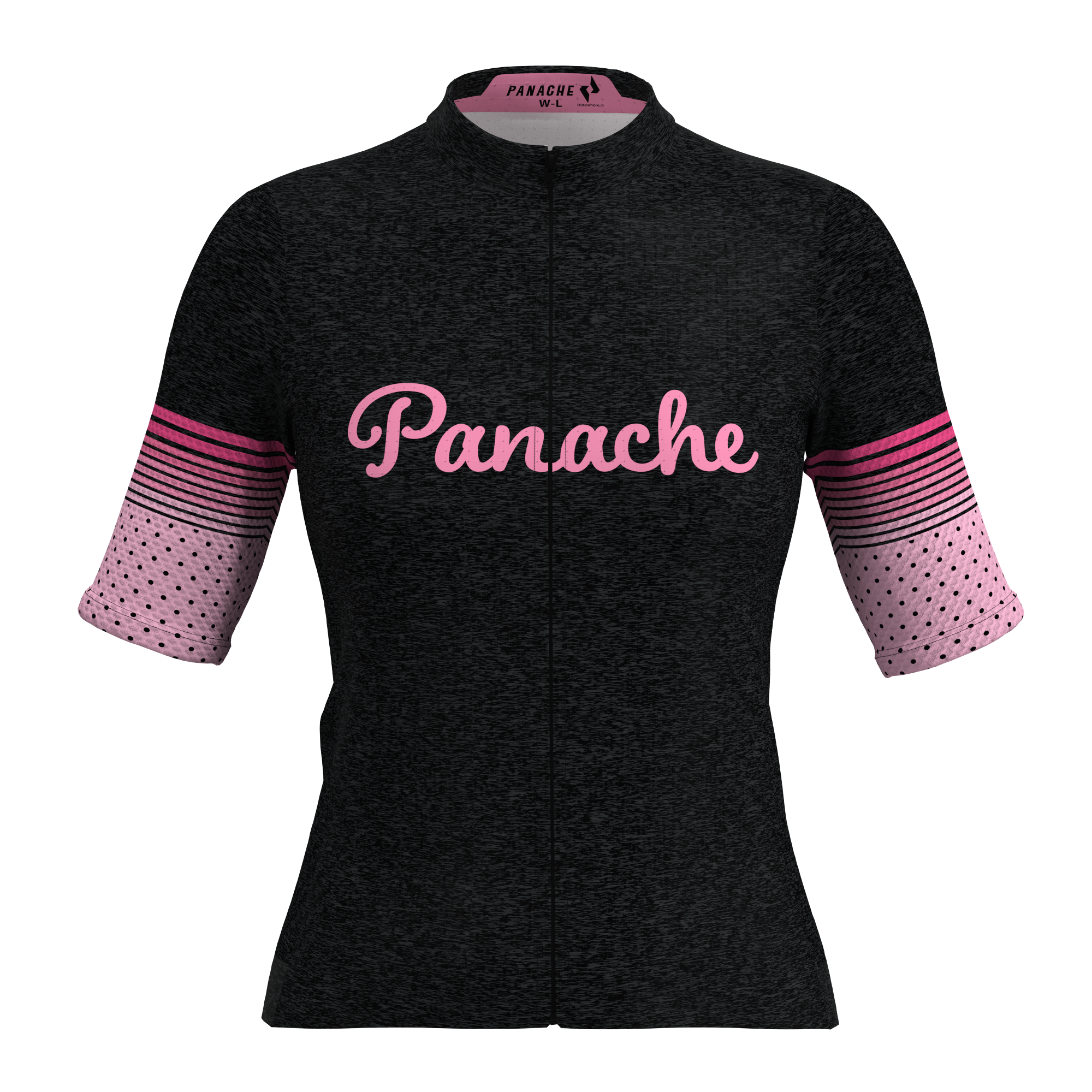 W's SS Super Ride+ Jersey - Pink Panache Branded
