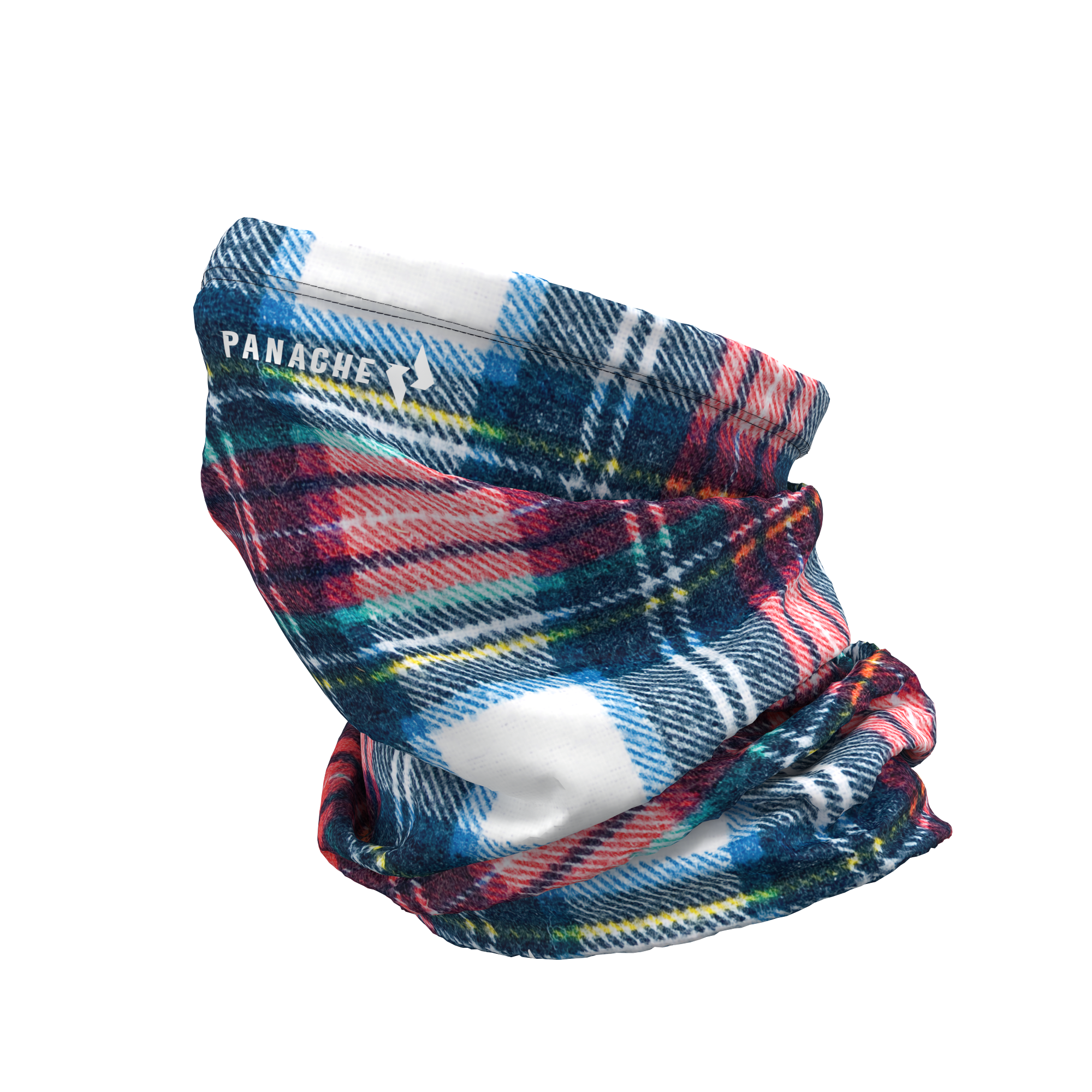 Thermal Neck Warmer - Plaid Red