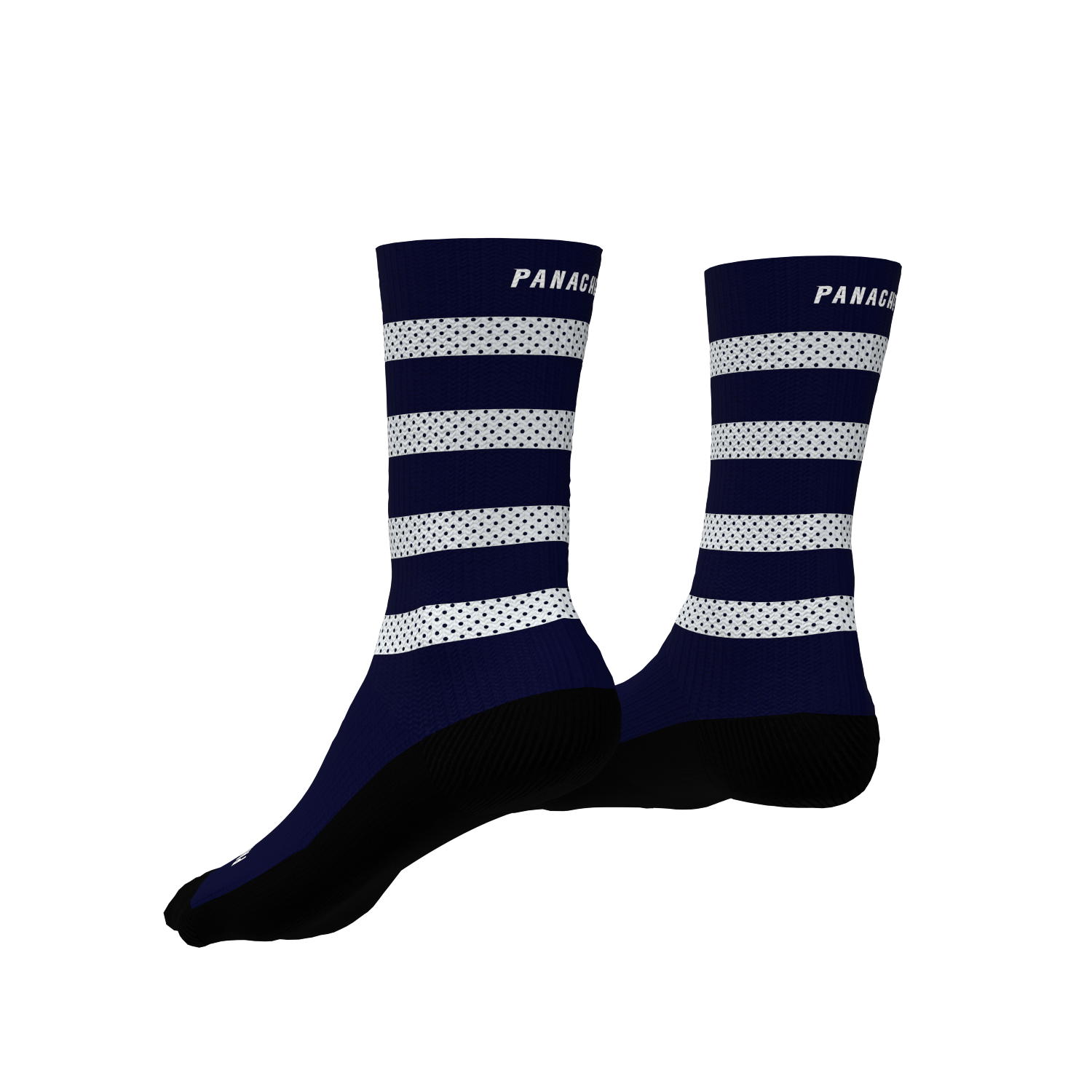 Pro 6" Sock - Ice Stripes
