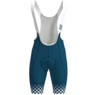 Men's WT 2ND SKIN Bib Short - Checkered Race