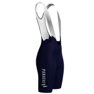 Women's 2ND SKIN Bib Short - Midnight Blue with Panache Logo