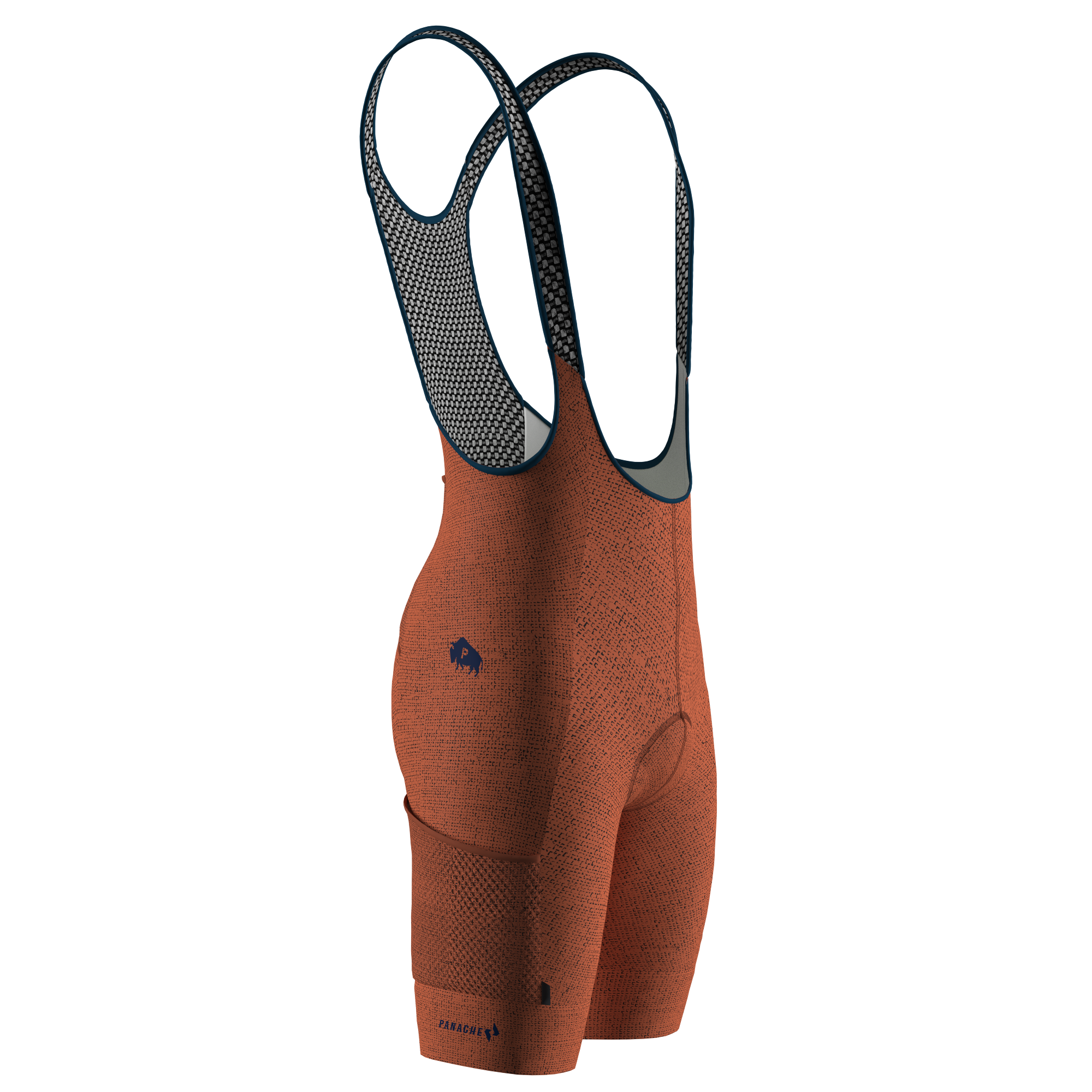 W's Cargo Pocket Bib Short - Rust