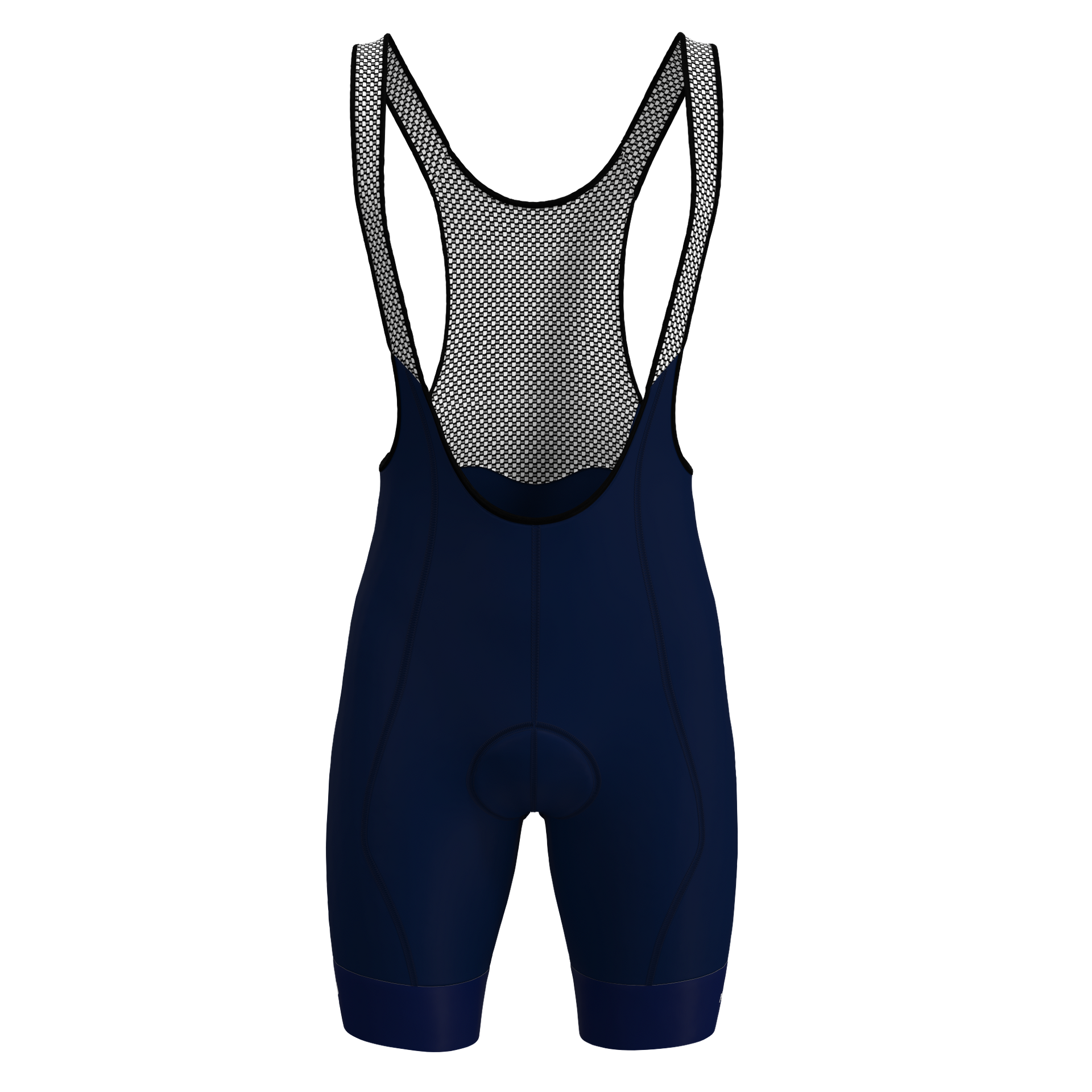 MEN's SVELTE Bib Short - MIDNIGHT BLUE – Panache Cyclewear Co.